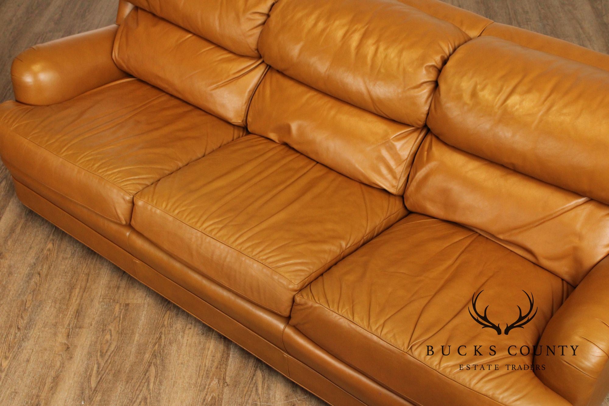 Classic Leather Inc. Vintage Three-Seat Sofa