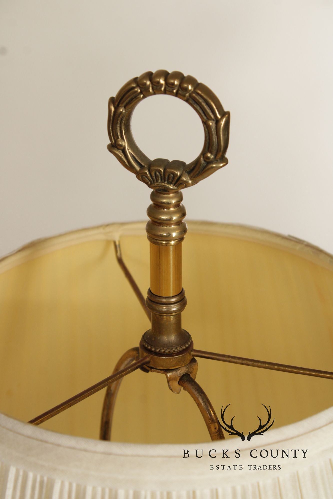 Kaiser Kuhn Brass Bouillotte Table Lamp