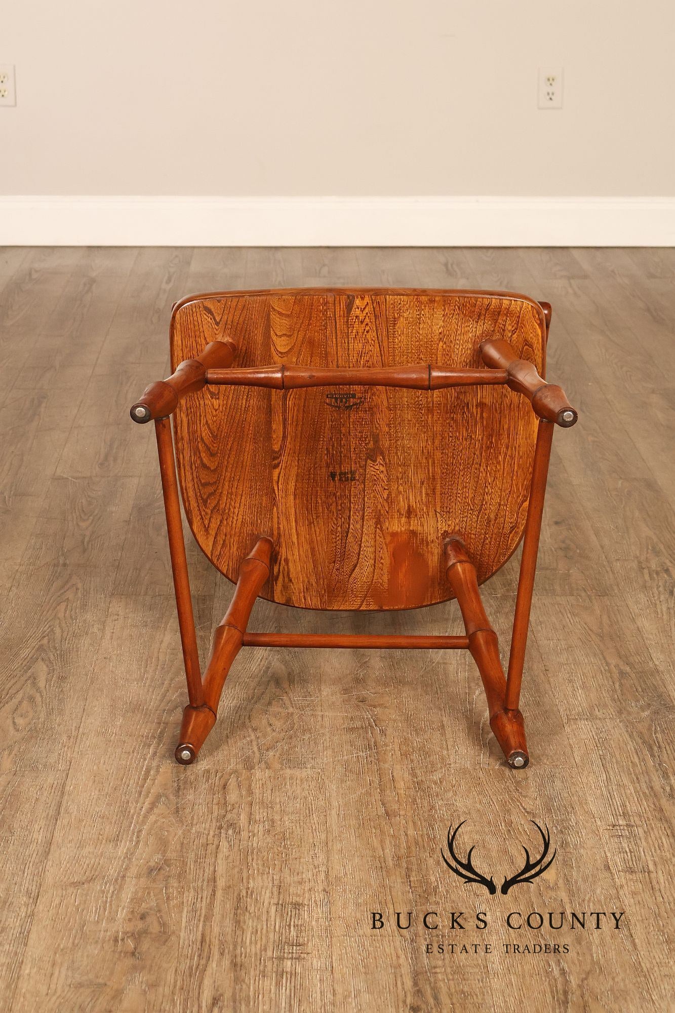 Harden Oak and Cherry Windsor Armchair