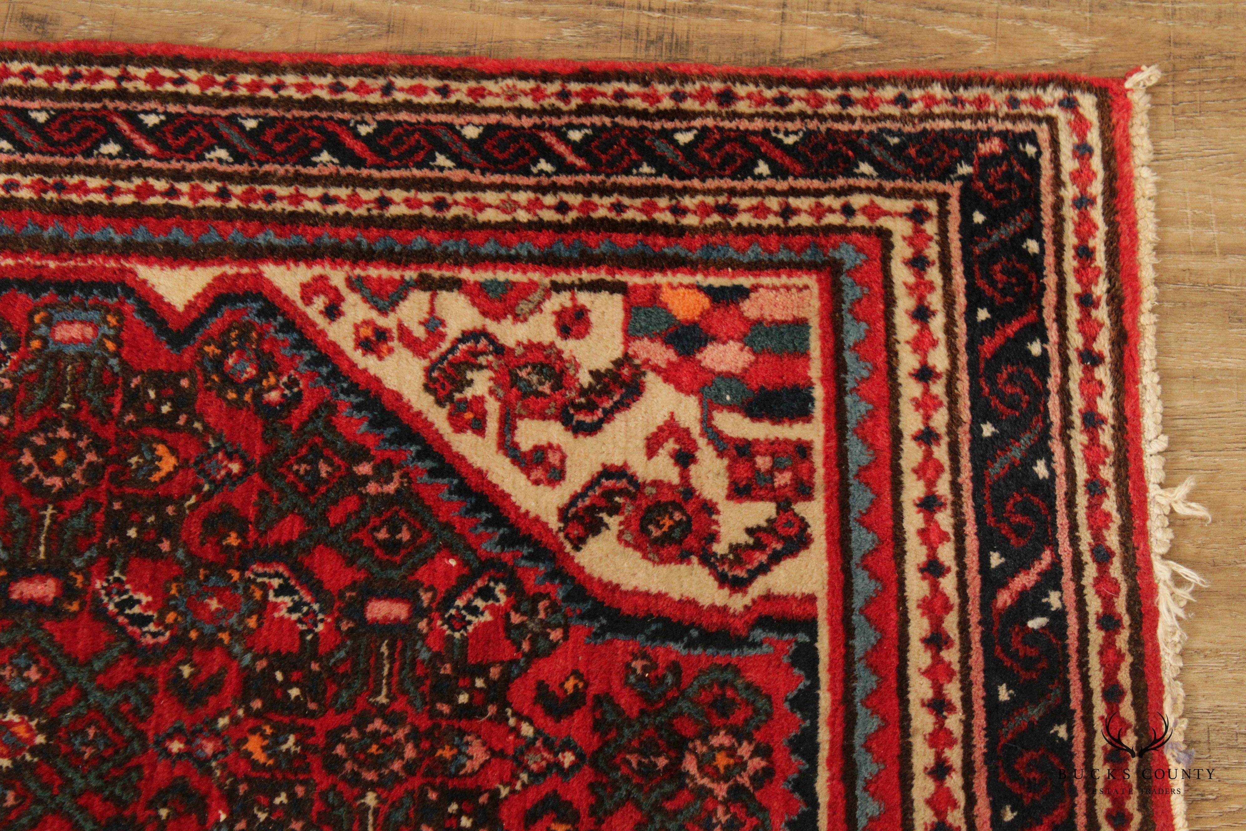 Persian Kashan Area Rug, 5' x 3'