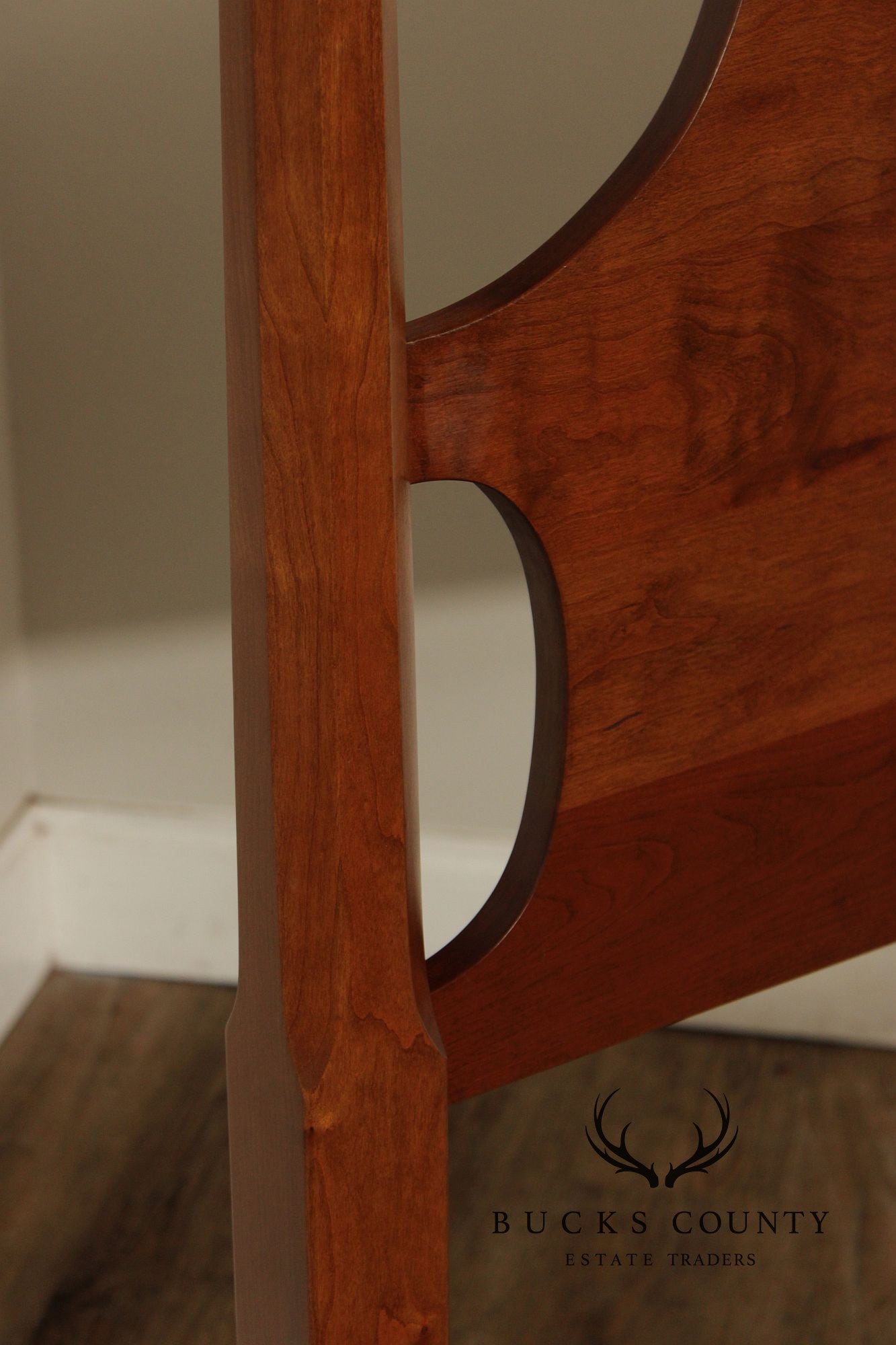 Stickley Traditional Cherry Twin Size Pair Of Poster Beds