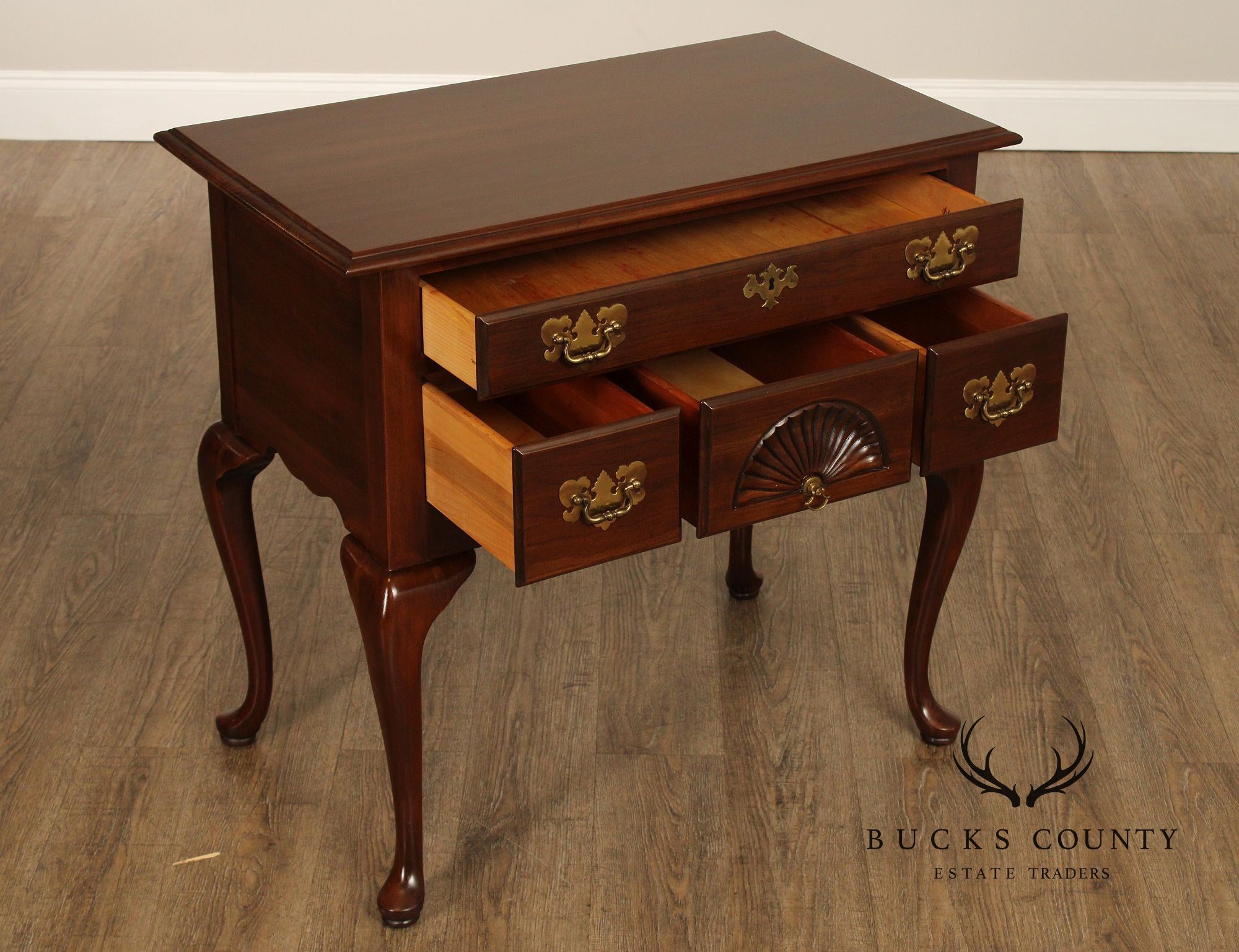 Harden Queen Anne Style Cherry Lowboy