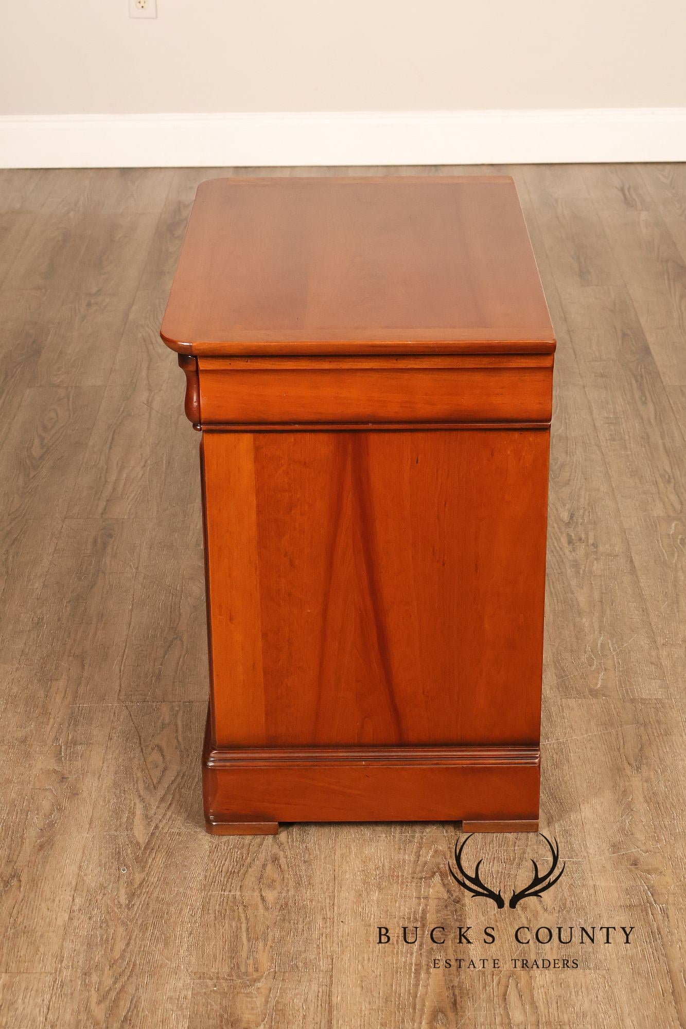 French Louis Philippe Style Cherry Nightstand