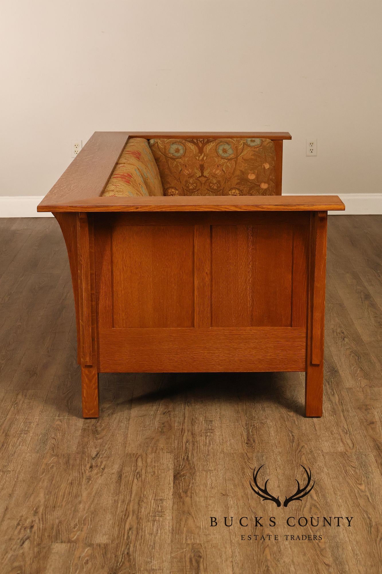 Stickley Mission Collection Oak Prairie Settle