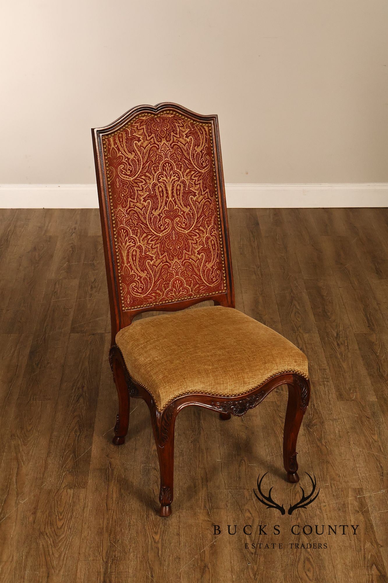 Henredon French Louis XV Style Set of Twelve Dining Chairs