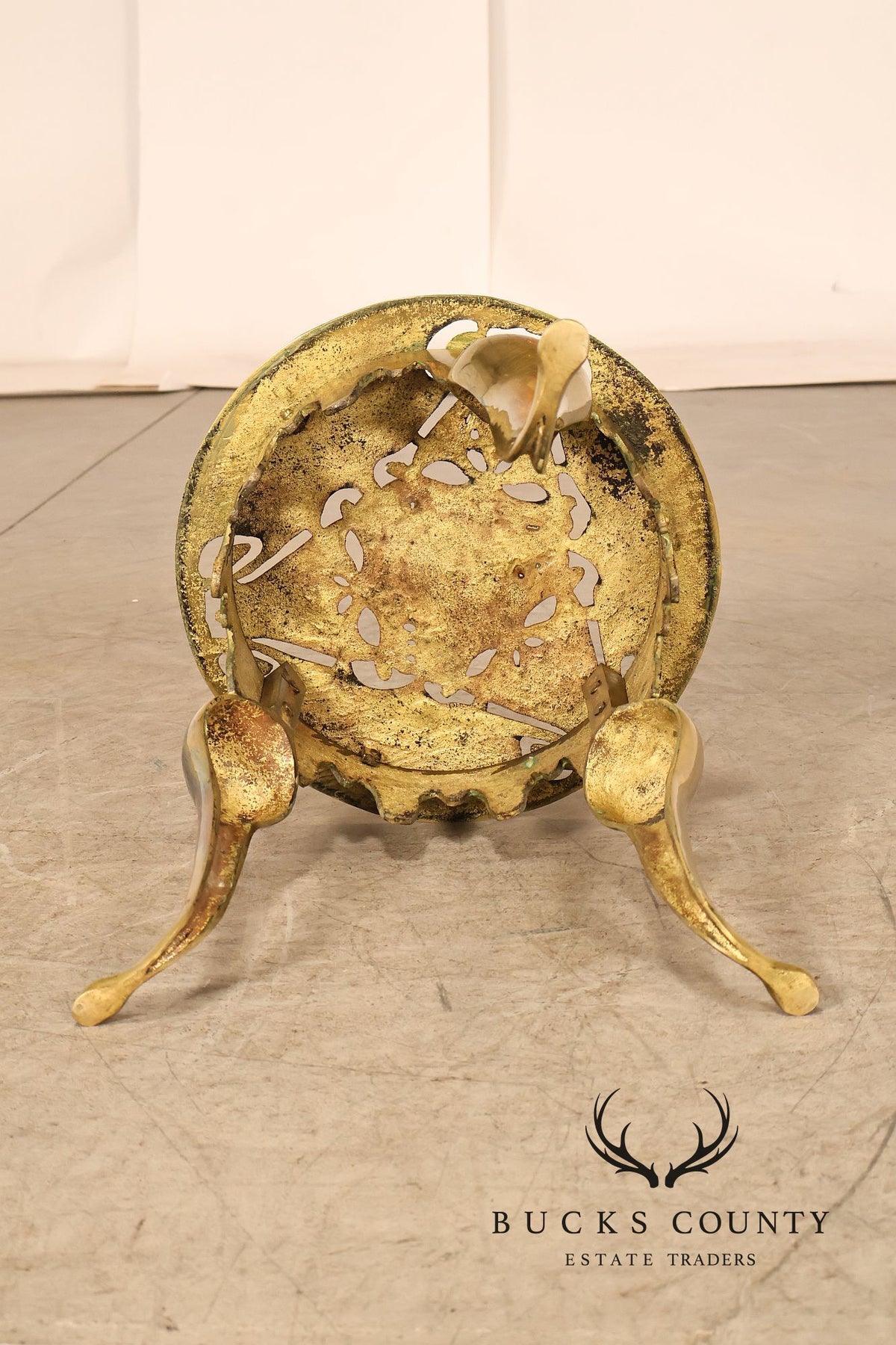 Vintage Brass Trivet Stand