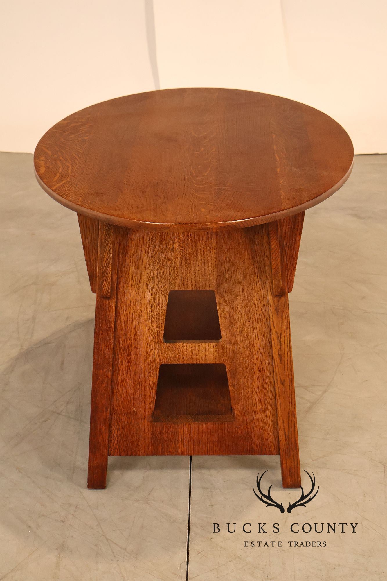 Stickley Mission Collection Oak Limbert Library Table