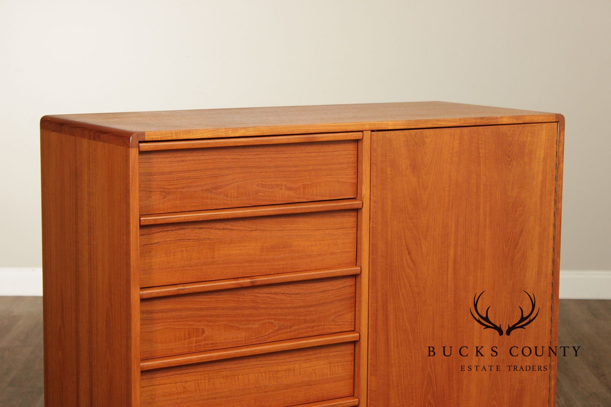 Schreibers Mobelfabrik Danish Modern Teak Chifferobe