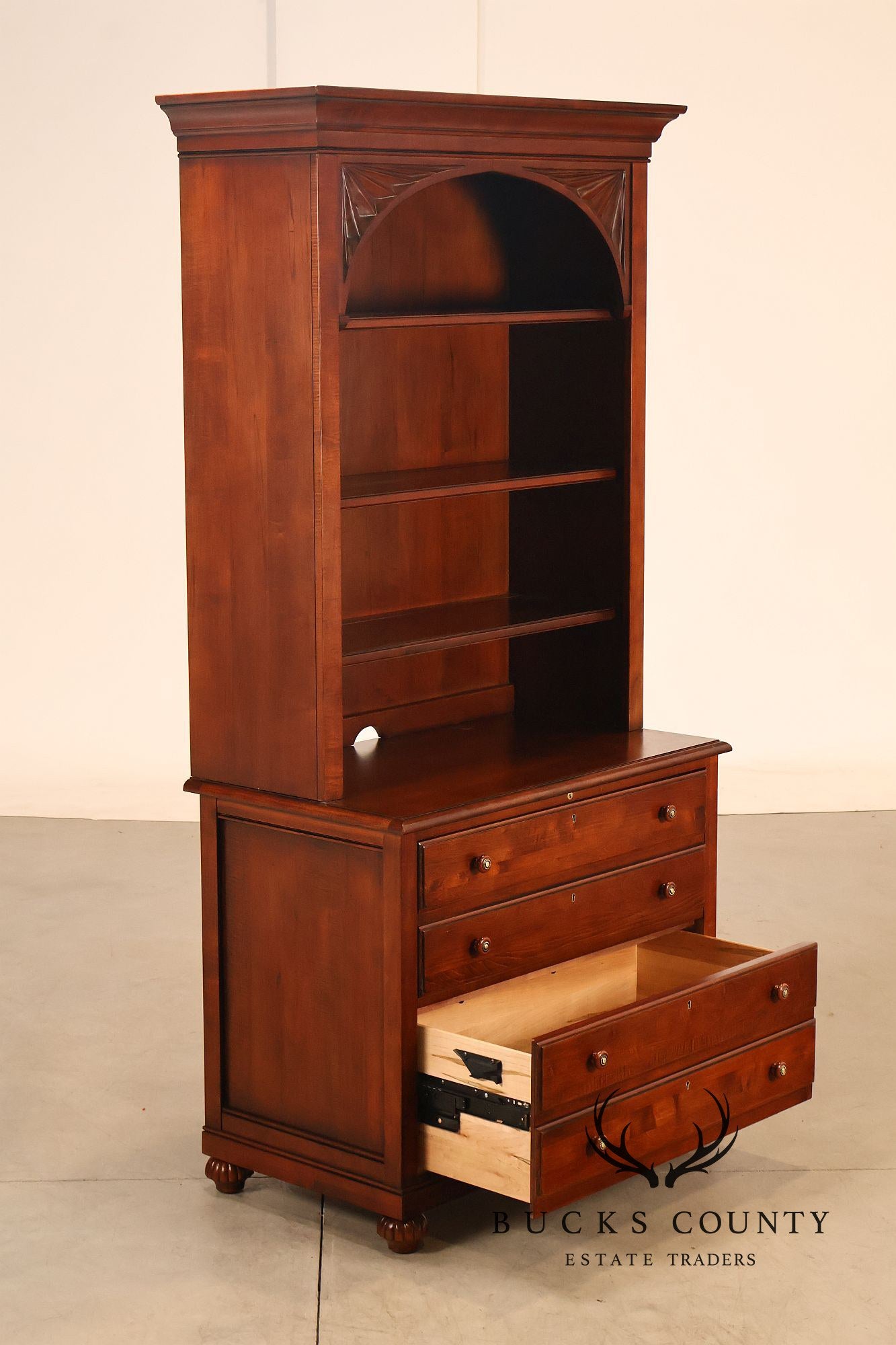 Ethan Allen 'British Classics' Collection Office Bookcase