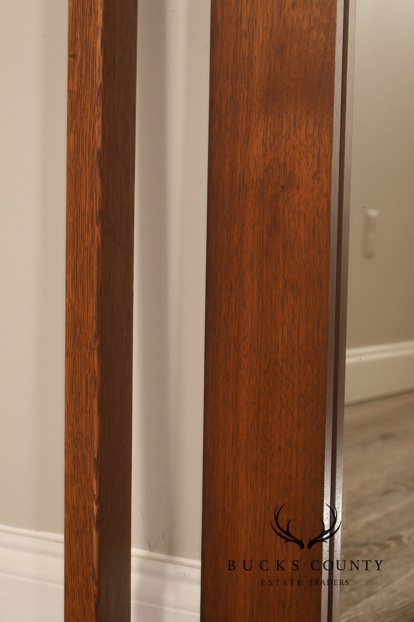 Lane Mid Century Modern Walnut Mirror