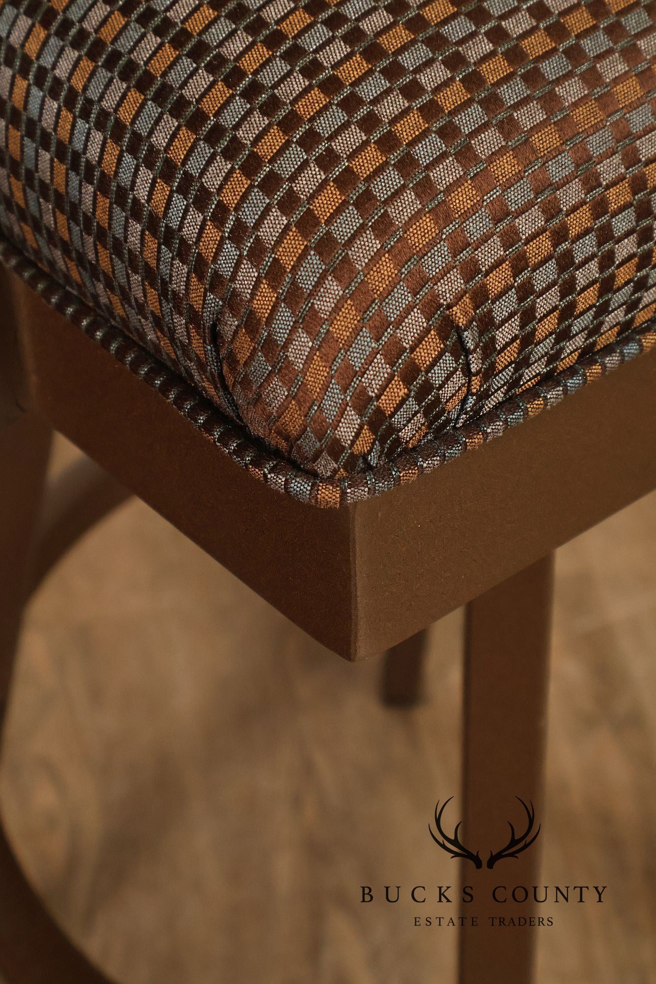 Tempo Industries Pair Of Swivel Bar Stools With Arms