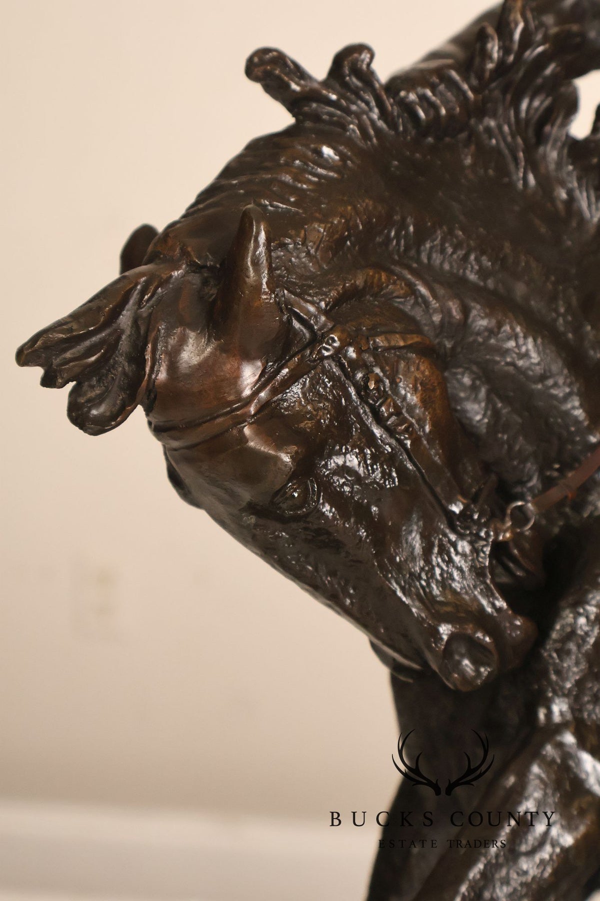 Frederick Remington Bronze Sculpture, 'The Cowboy'