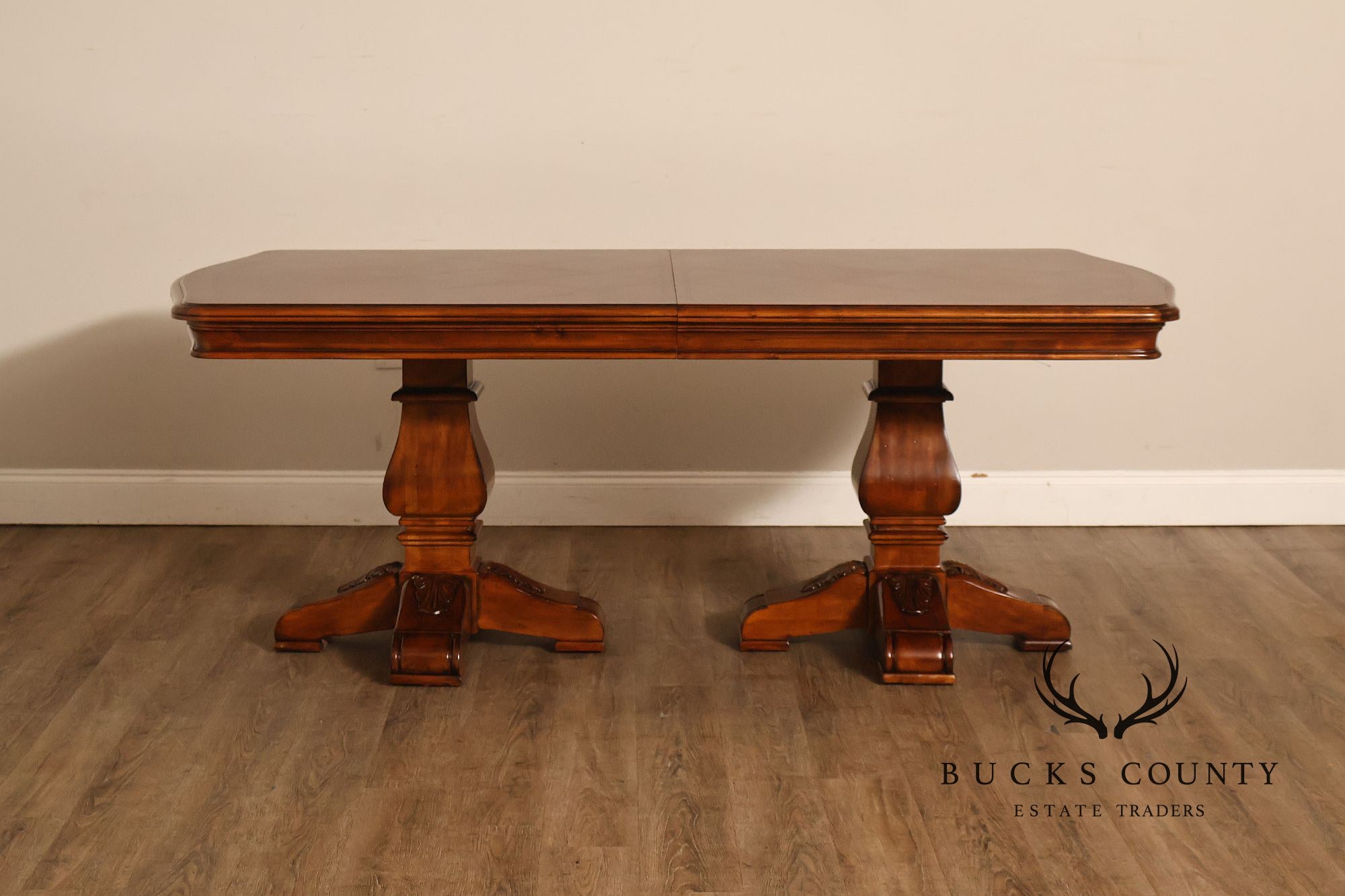 Ethan Allen 'Tuscany' Double Pedestal Dining Table