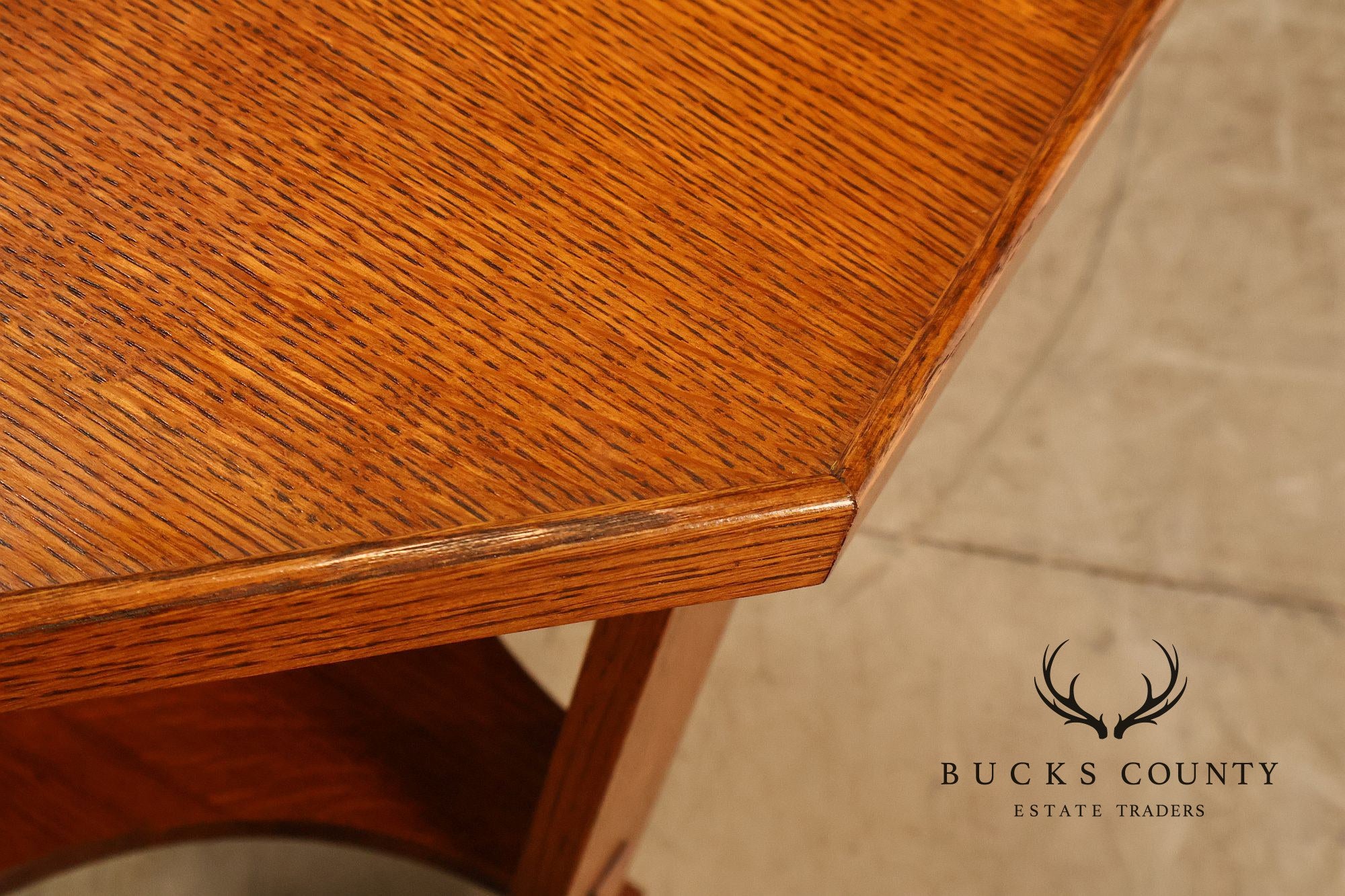 Stickley Mission Collection Oak Octagonal Table