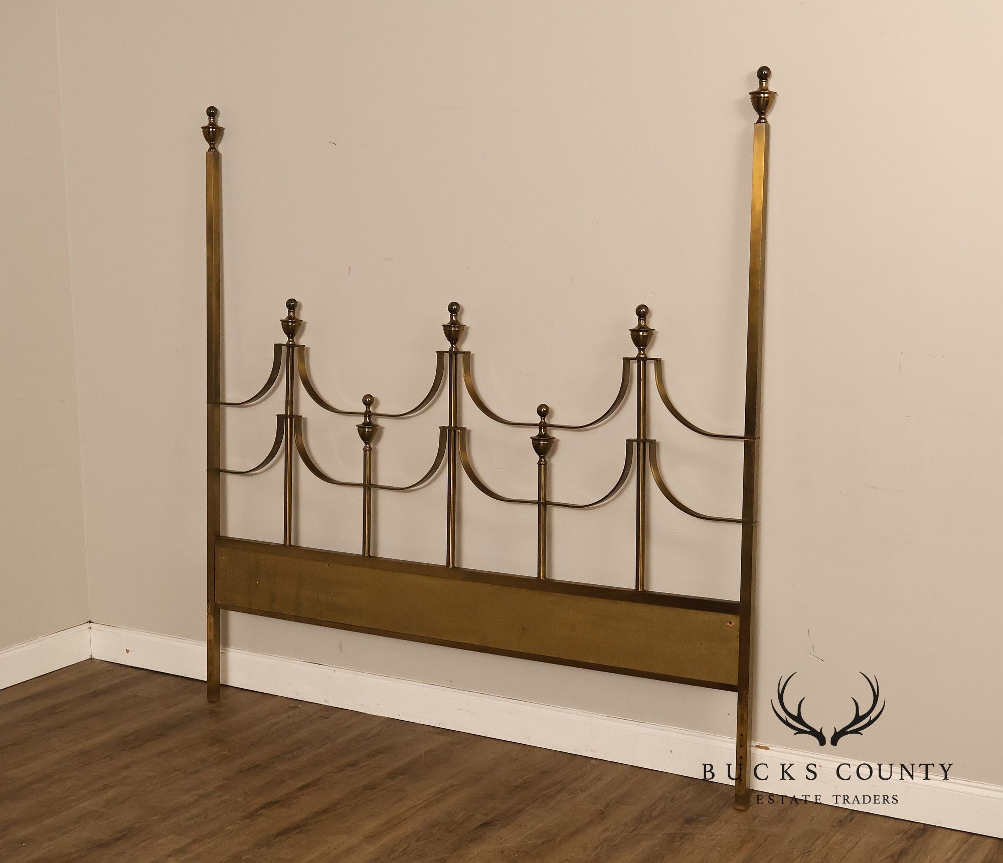 Mastercraft Vintage Brass King Headboard