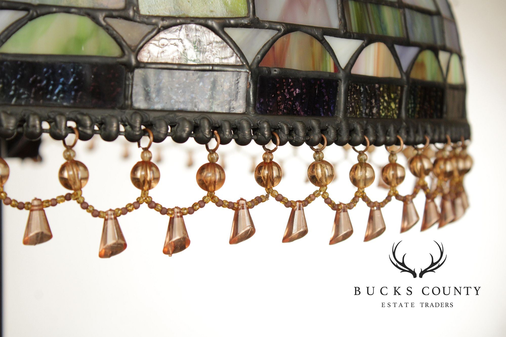 Tiffany Style Art Glass Floor Lamp