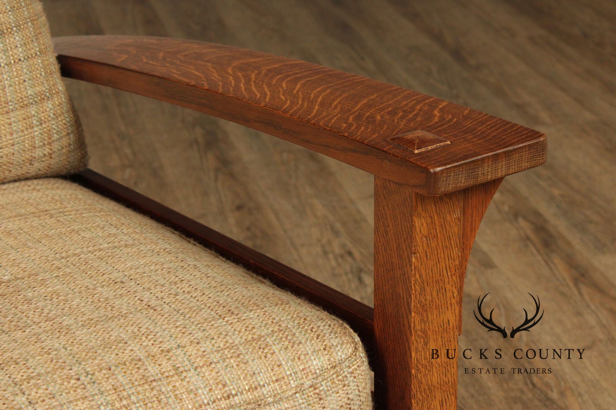 Stickley Mission Collection Oak Lounge Chair