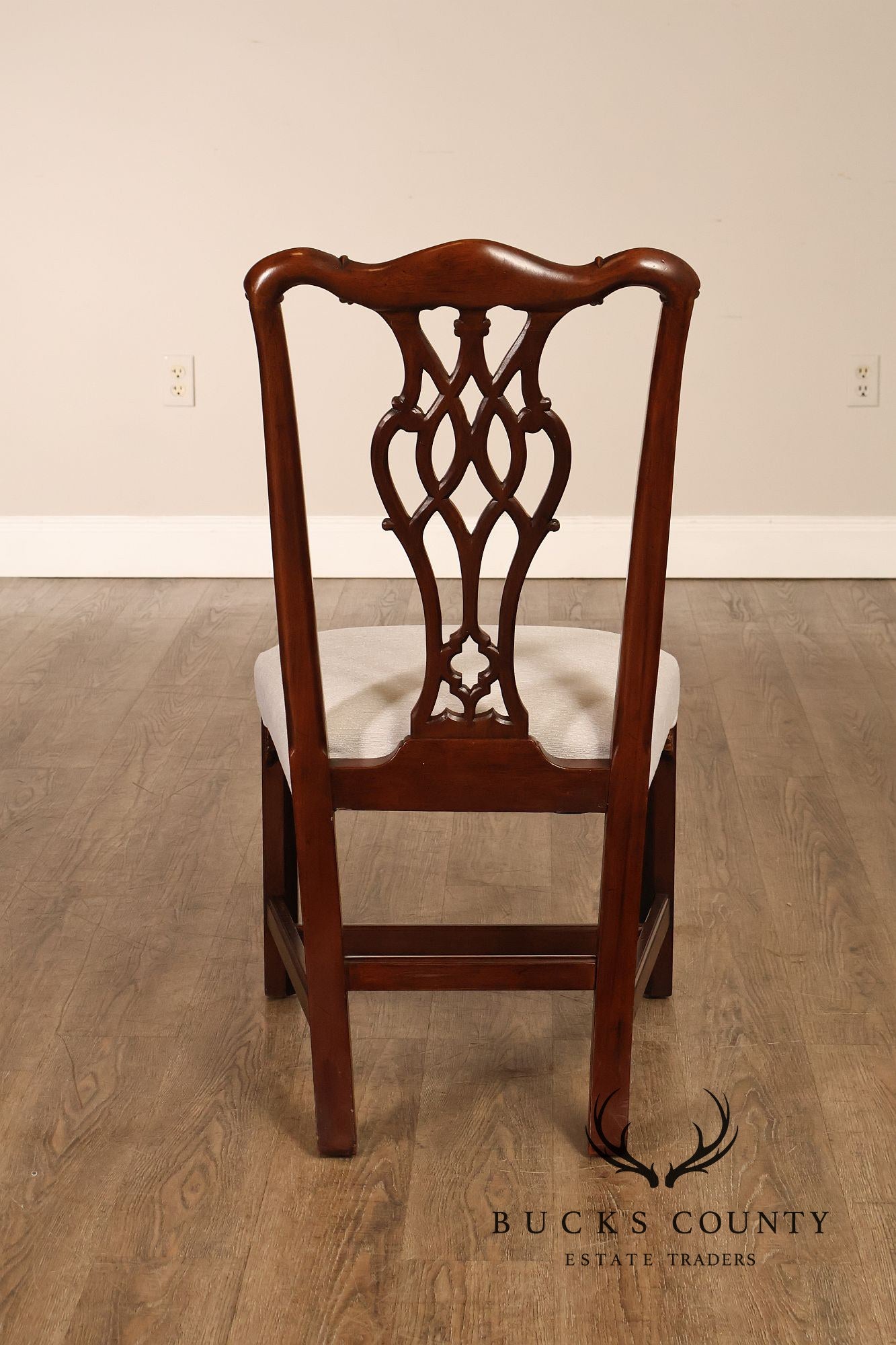 Chippendale Style Set of Six Mahogany Dining Chairs