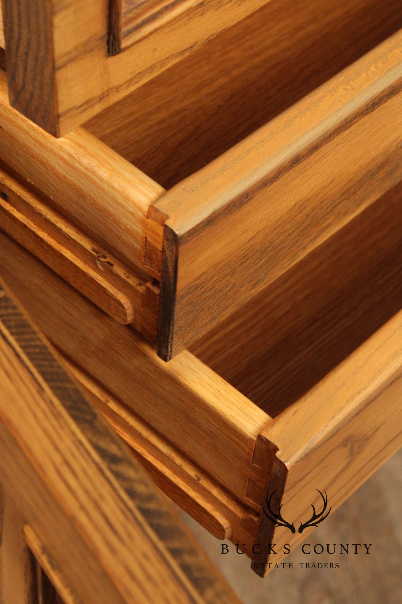 Romweber Viking Oak Vintage Two Door Cabinet