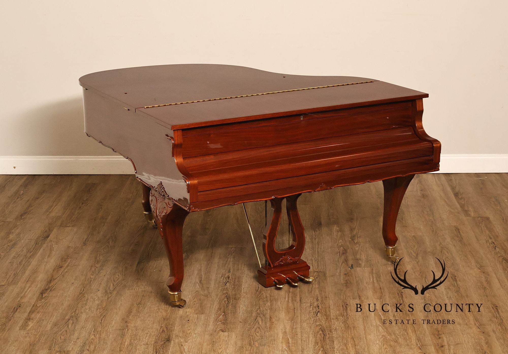 Otto Altenburg Rosewood Baby Grand Piano With Matching Duet Bench