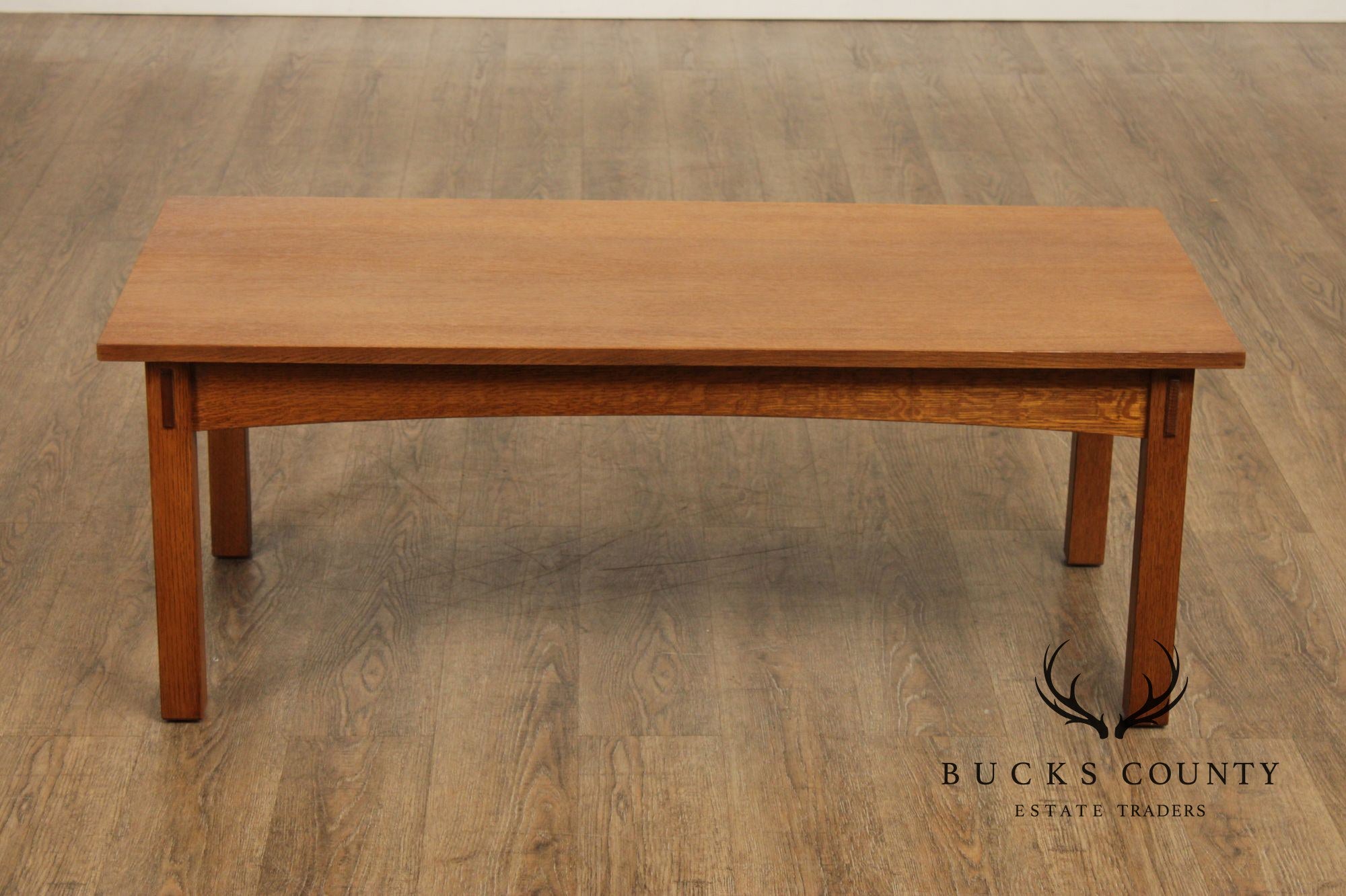 Stickley Mission Collection Oak Coffee Table