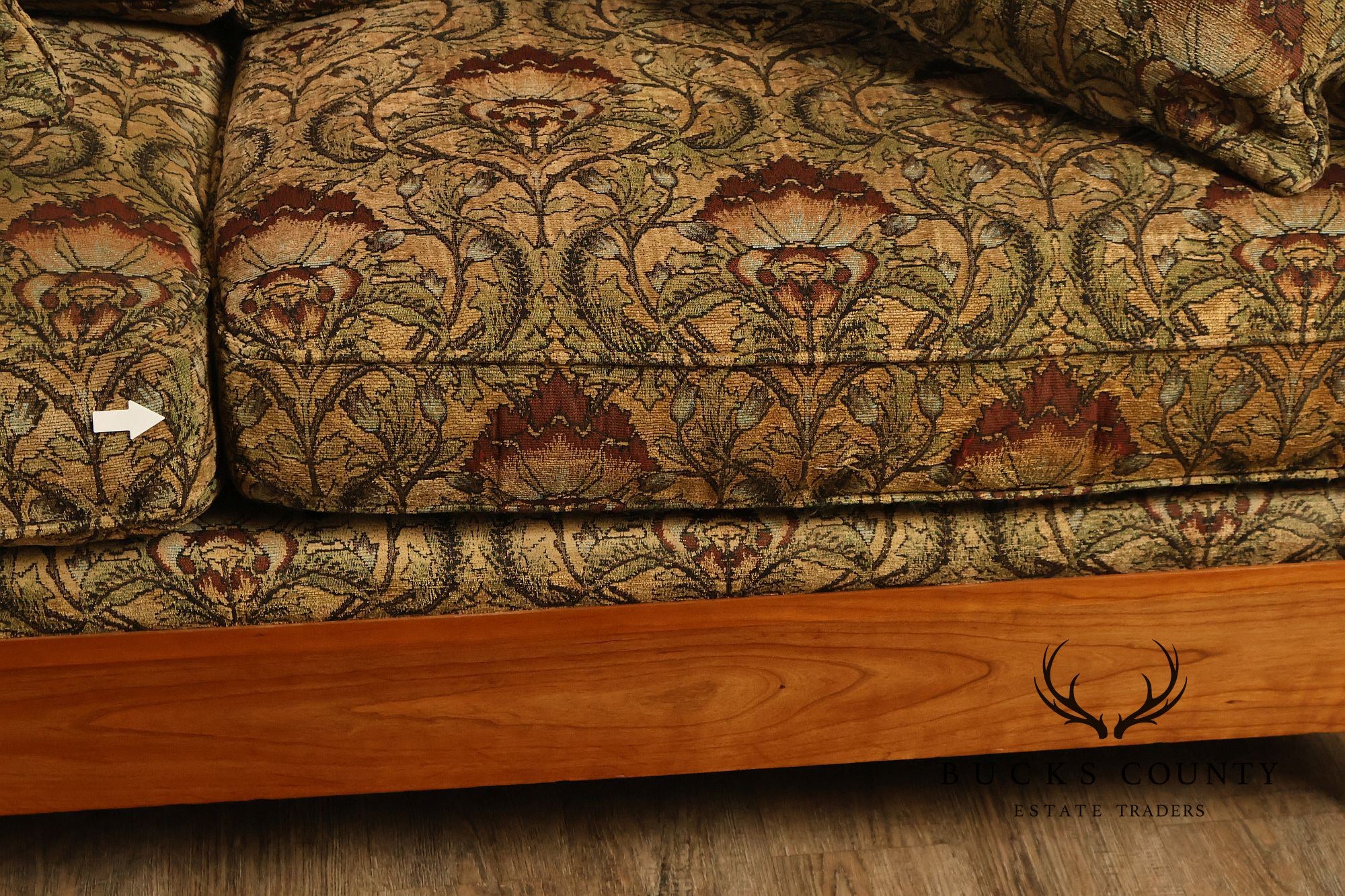 Stickley Mission Collection 'Fayetteville' Cherry Frame Sofa