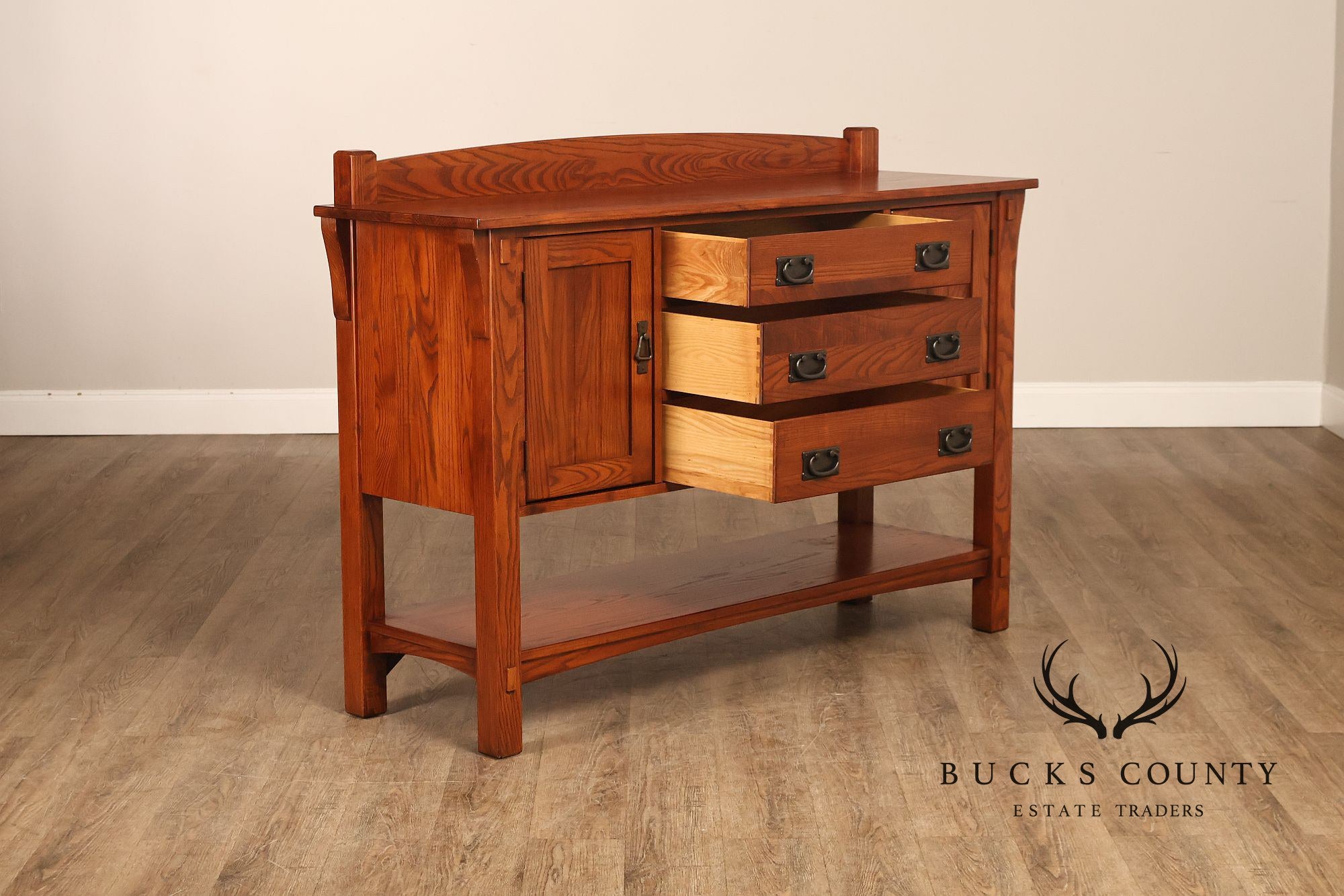 Nichols & Stone Mission Style Oak Sideboard