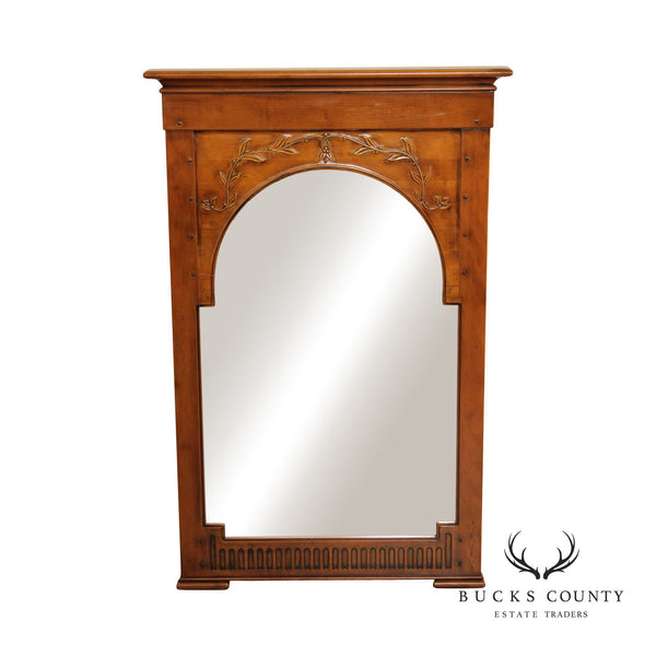 Vintage French Provincial Carved Wall Mirror