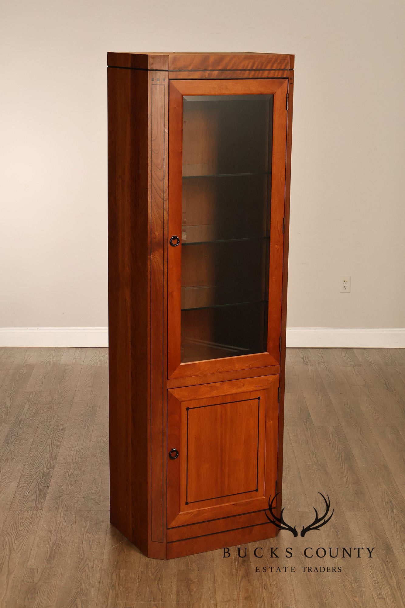 Stickley 21st Century Collection Cherry Curio Display Cabinet