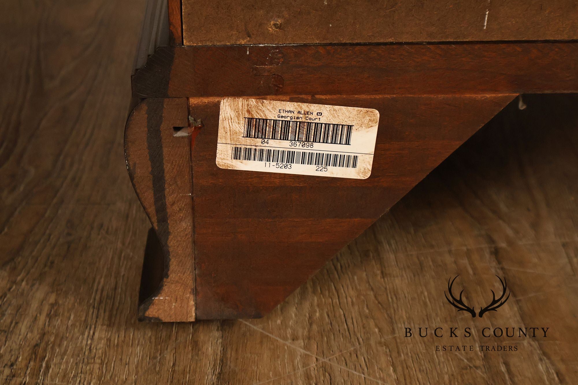 Ethan Allen 'Georgian Court' Cherry Triple Dresser