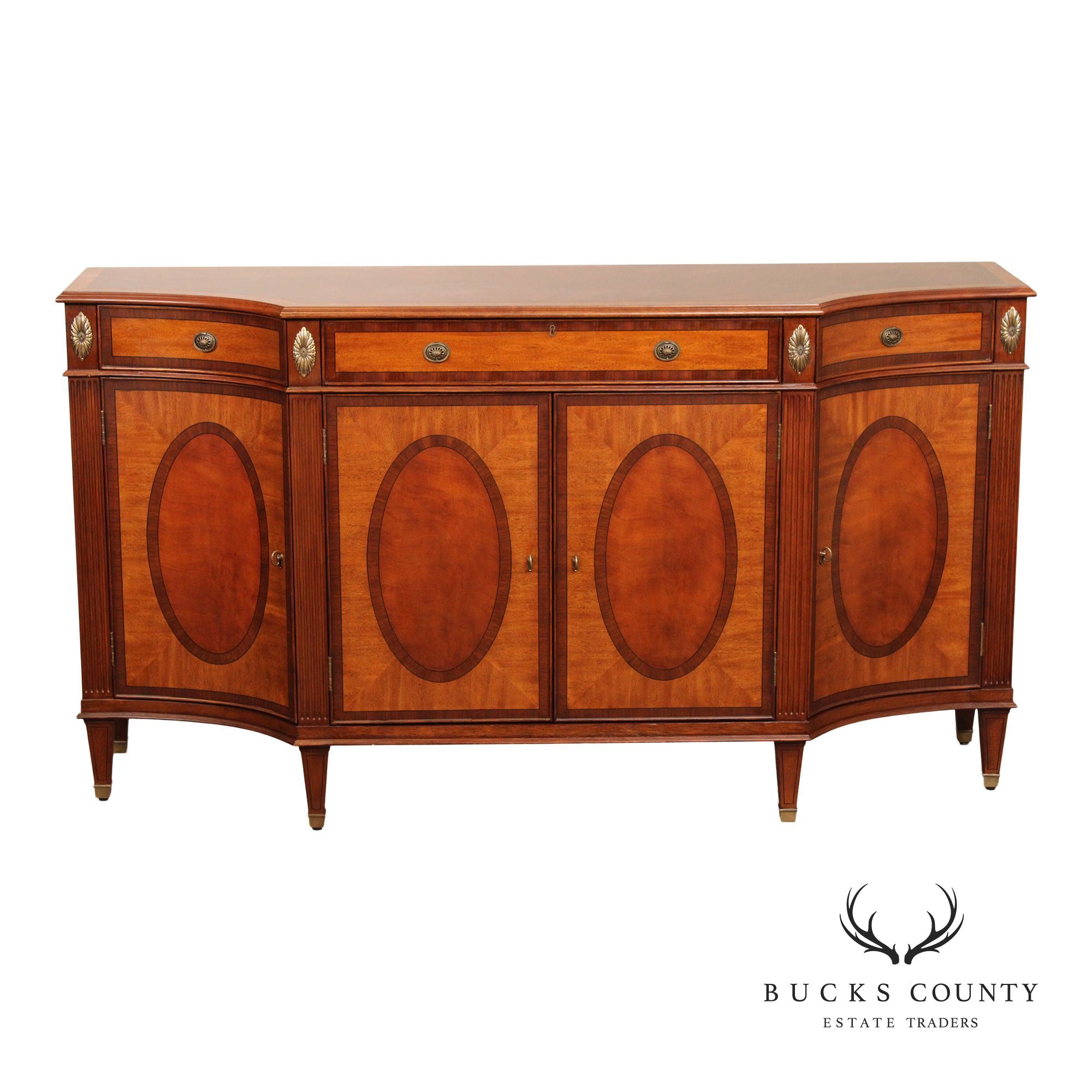 Ethan Allen Newport Collection Mahogany Easton Sideboard