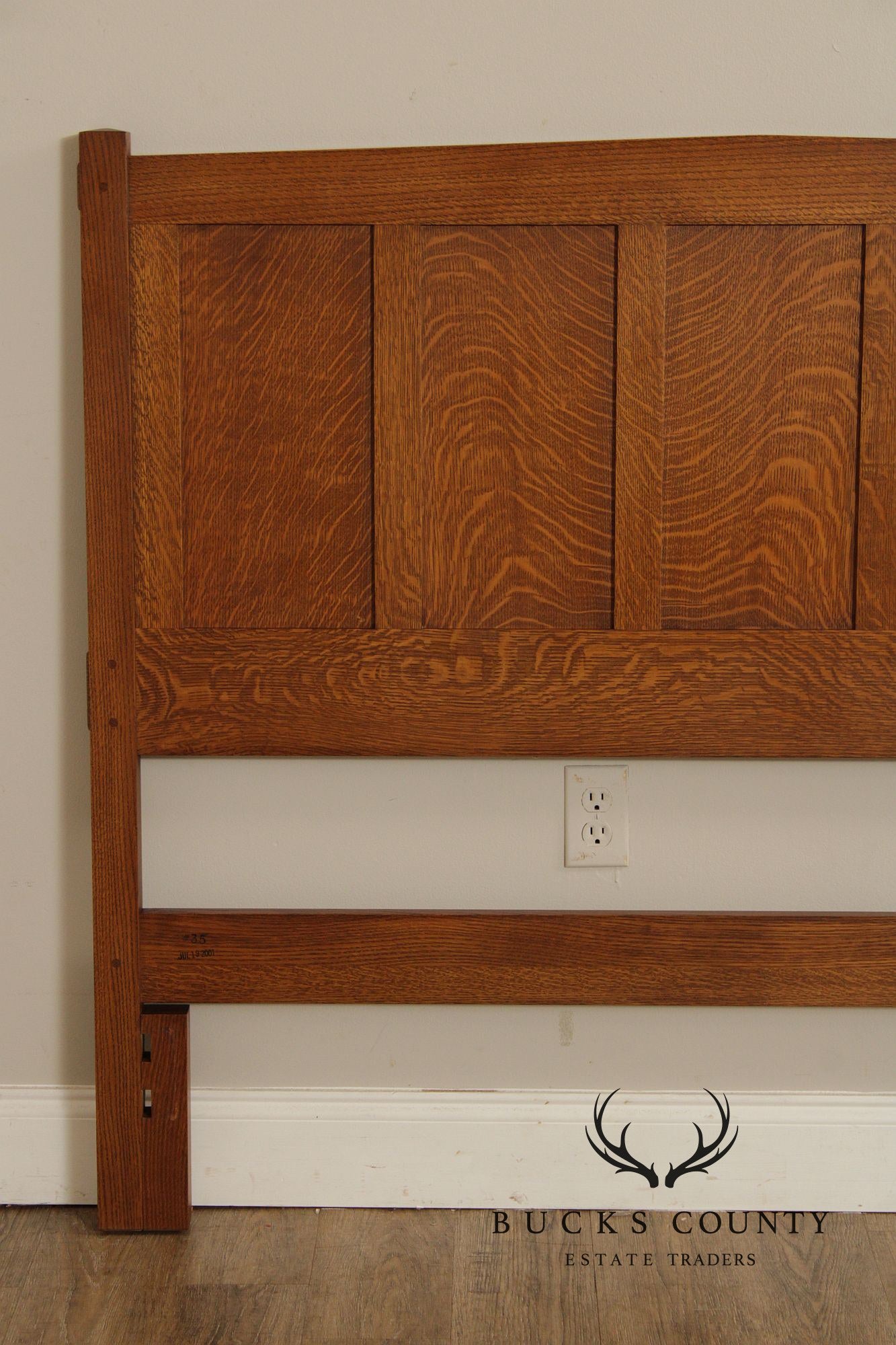 Stickley Mission Collection Oak Full-Size Headboard