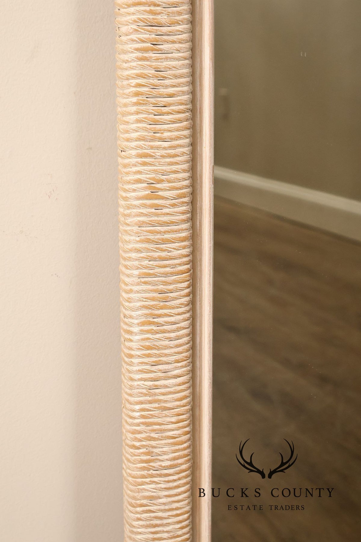 Lexington Henry Link Wicker Pier Mirror