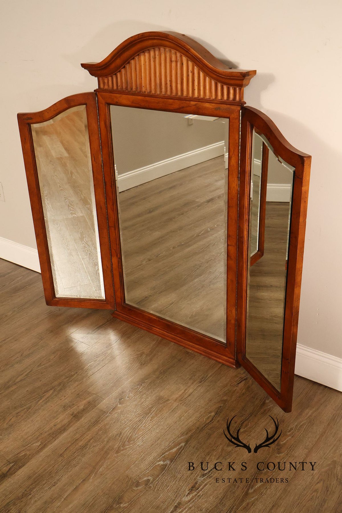 Century Furniture 'Town & Country' Trifold Dresser Mirror