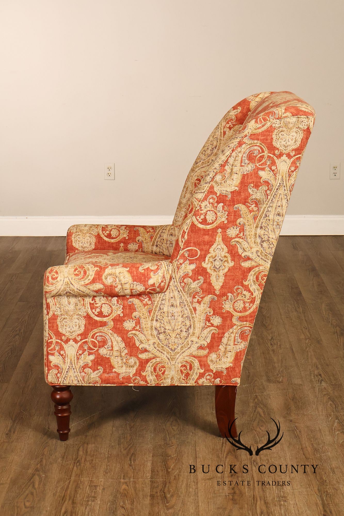 Craftmaster Upholstered Wing Back Armchair