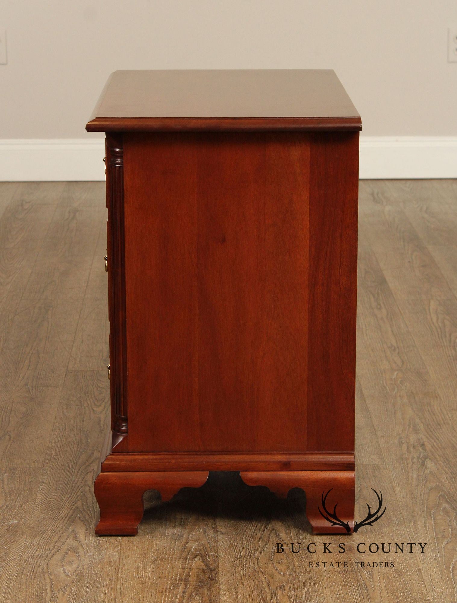 Stickley Chippendale Style Mahogany Nightstand