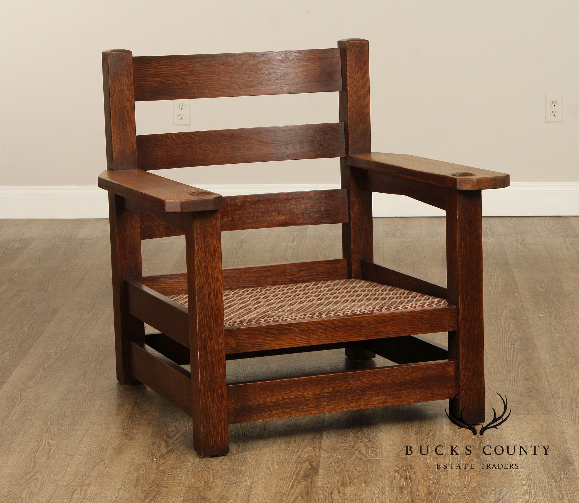 Stickley Mission Collection Oak Eastwood Chair