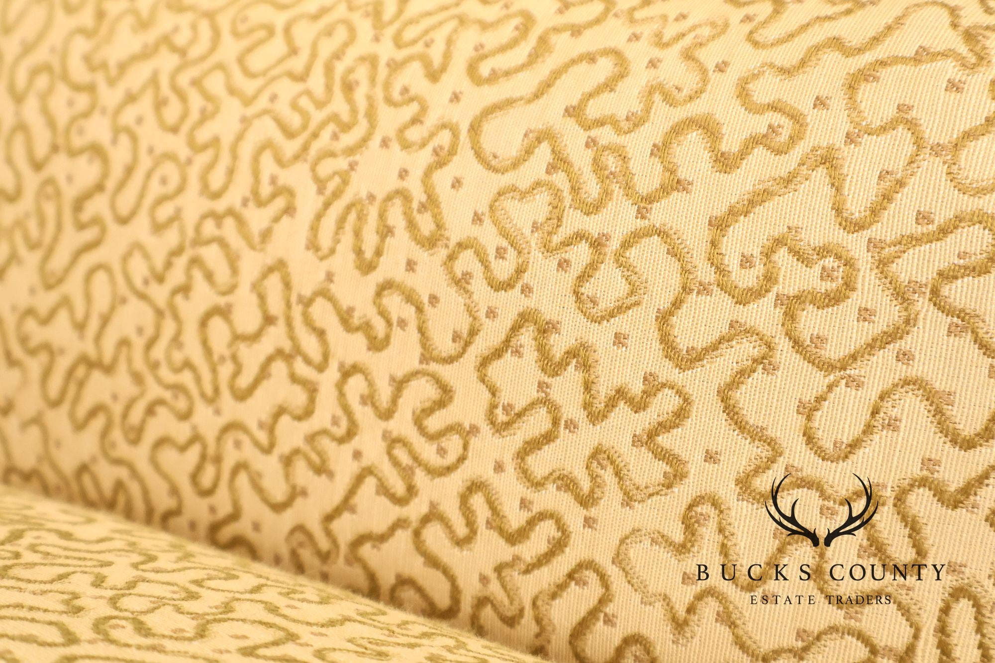 JRS Furniture Pair Of Upholstered Club Chairs