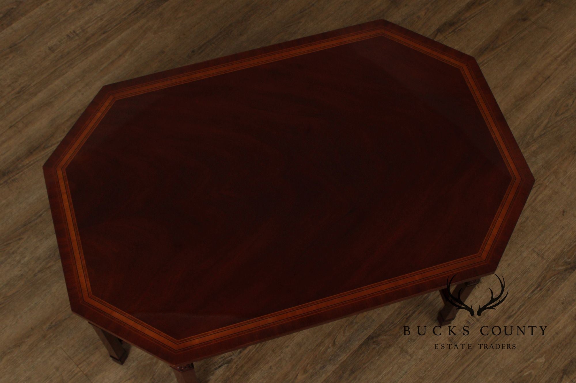 Kindel Georgian Style Mahogany Coffee Table