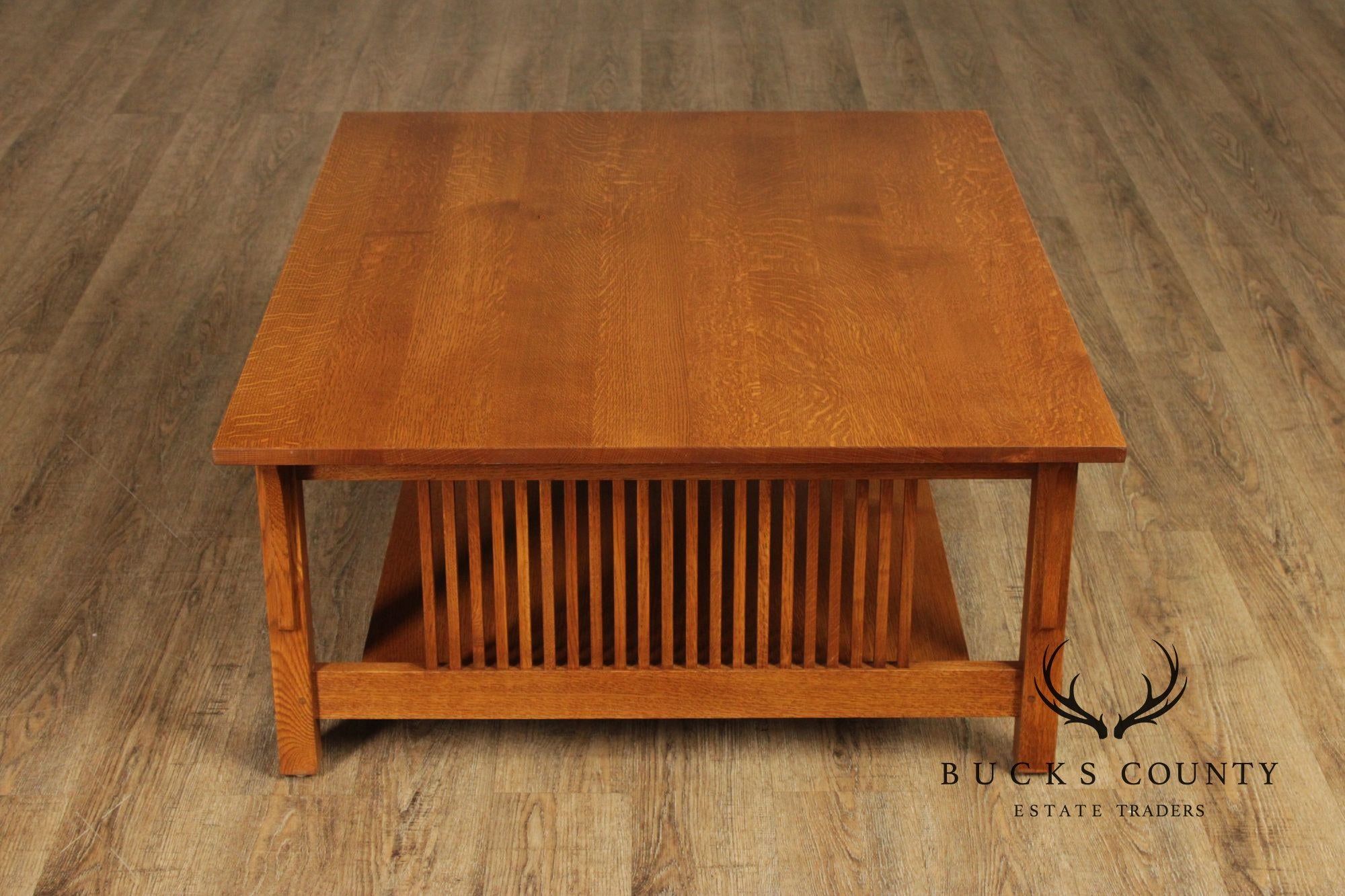 Stickley Mission Collection Oak Cocktail Table