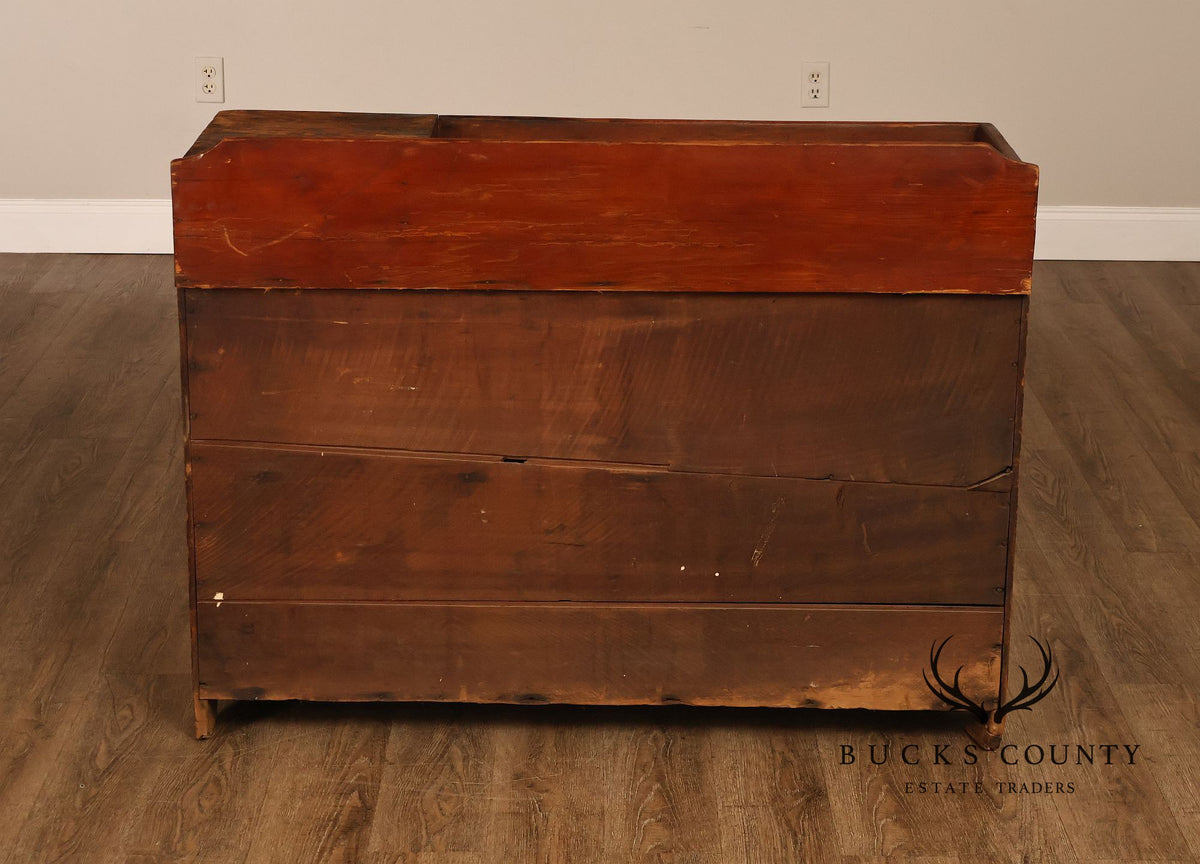 Antique Farmhouse Pine Dry Sink