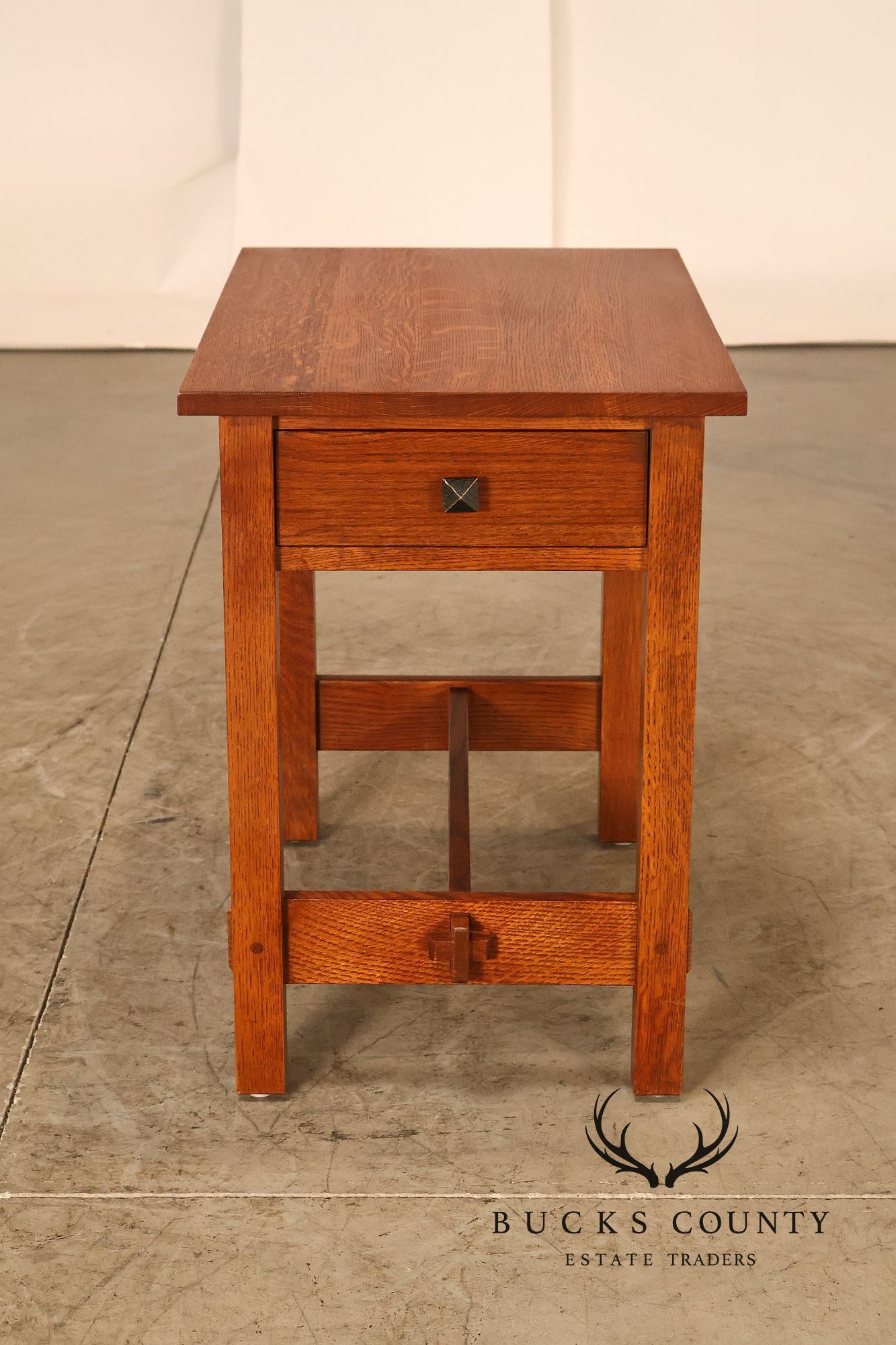 Stickley Mission Collection Pair of Oak End Tables