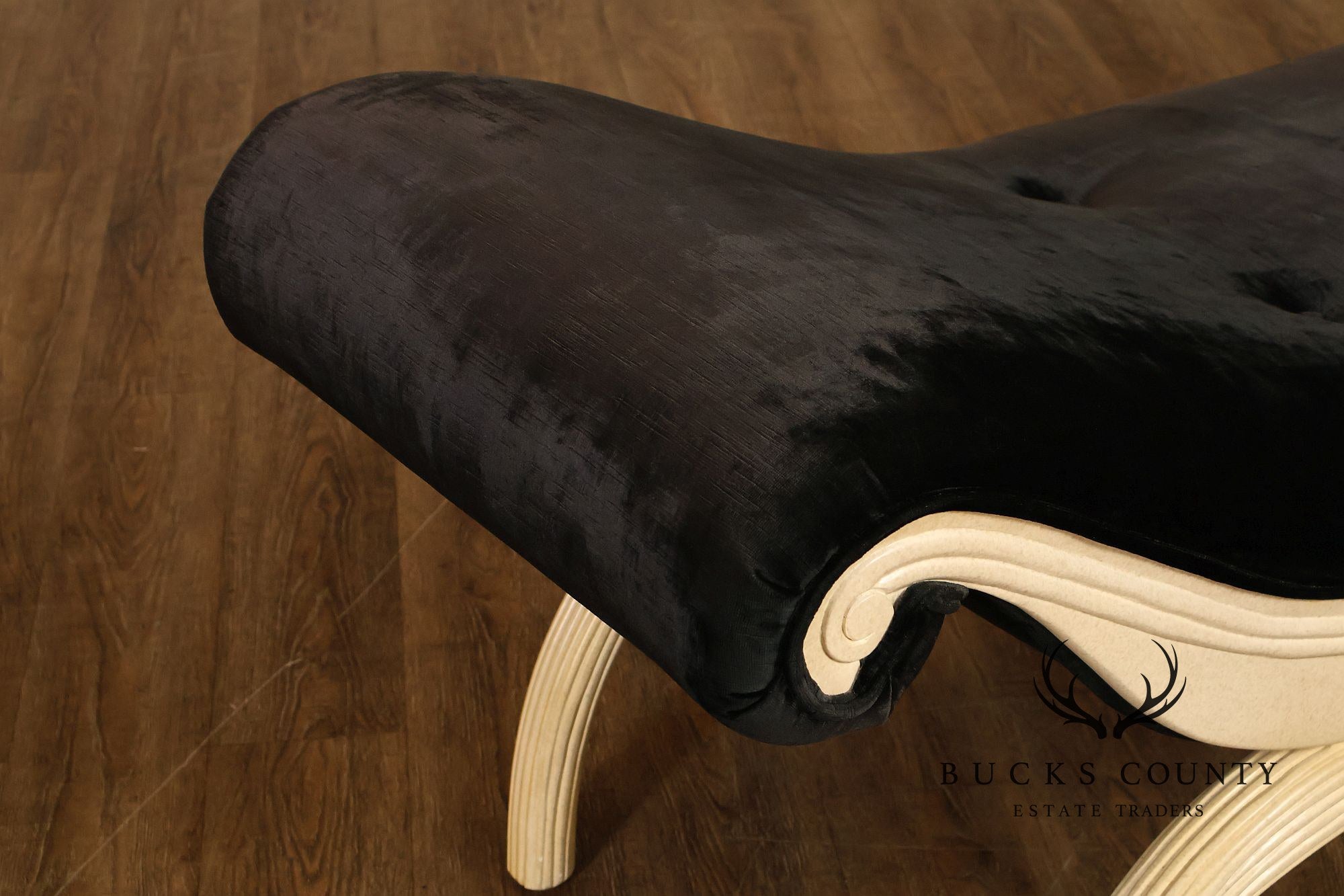Italian Regency Style Partial Gilt Chaise Bench