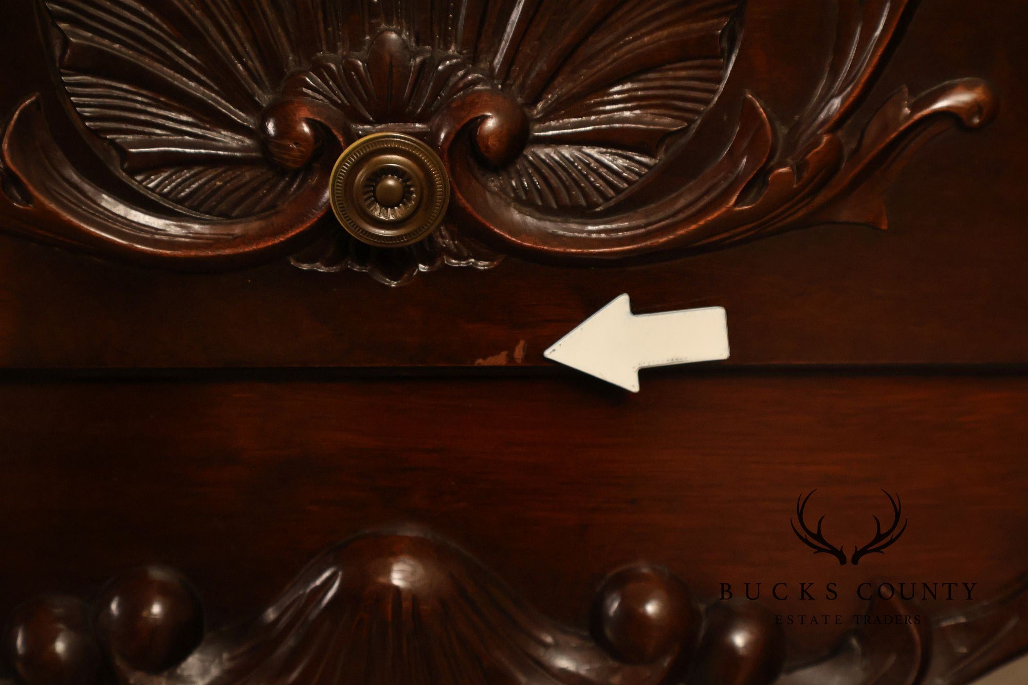 H. Feldenkreis Chippendale Style Mahogany Highboy