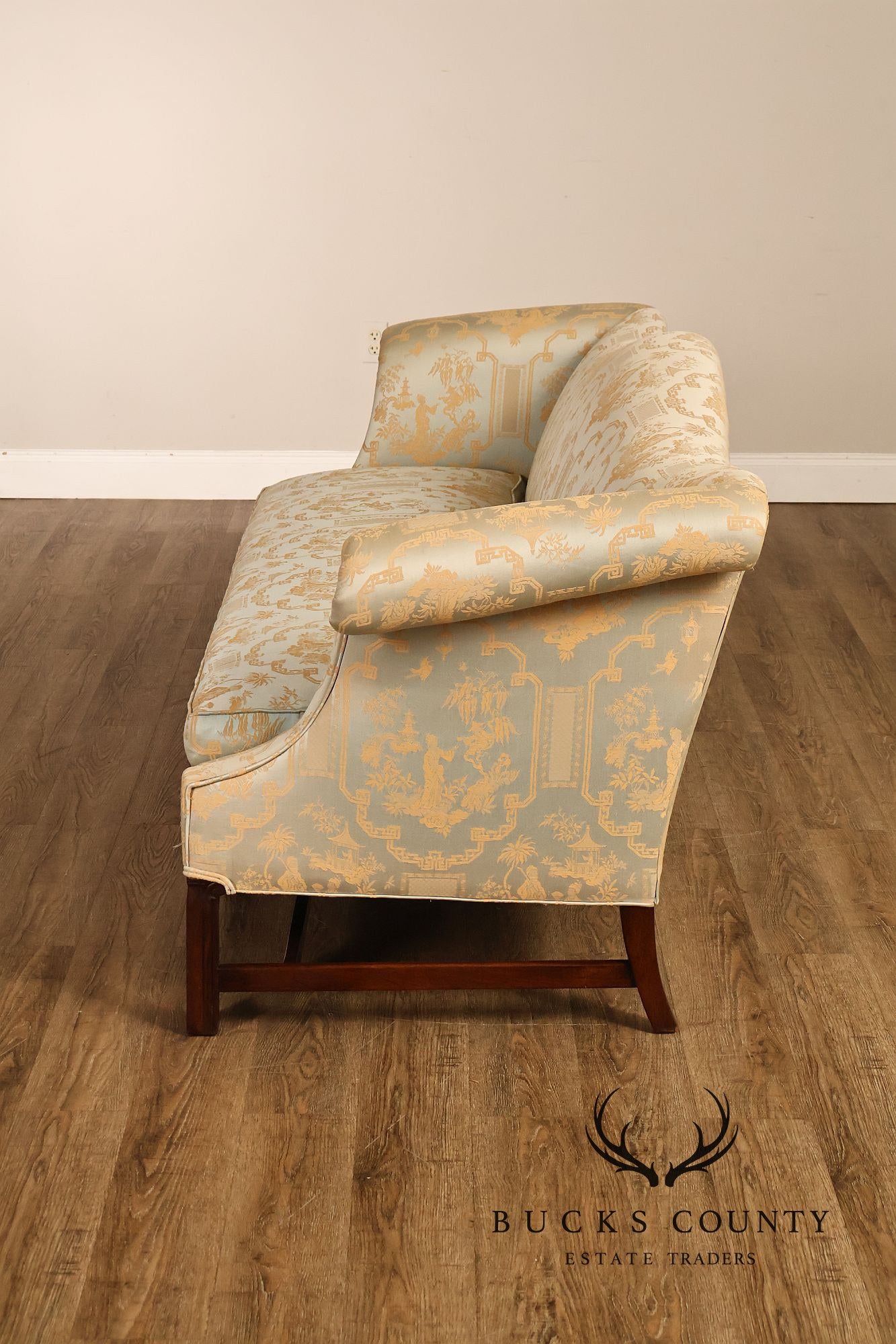 Hickory Chair Chippendale Style Mahogany Sofa