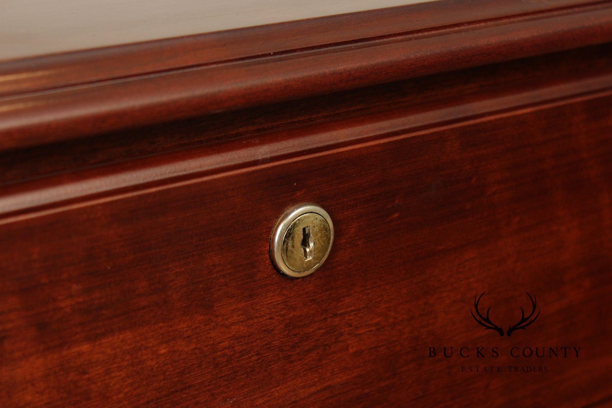 Statton Solid Cherry Executive Desk Credenza