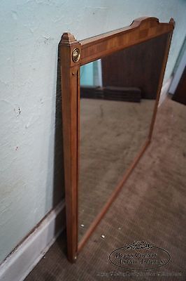 Kindel Belvedere Regency Directoire Style Fruitwood Mirror