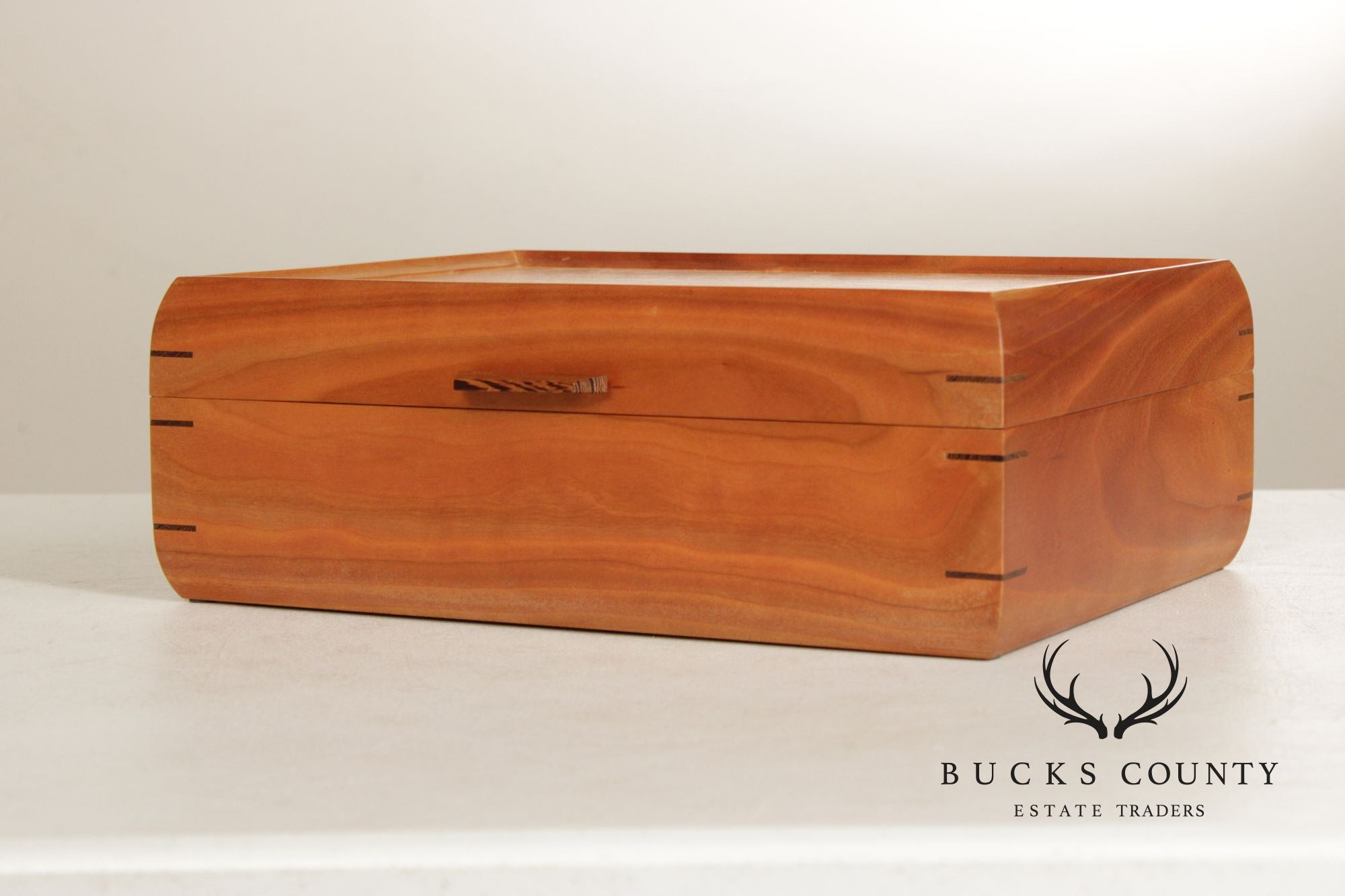 Studio Mixed Wood Desktop Cigar Humidor
