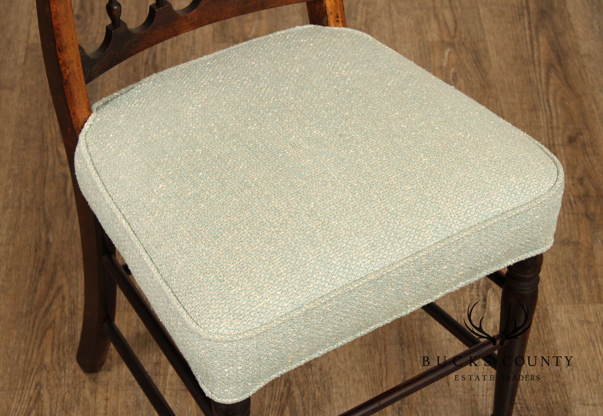 Antique Sheraton Hand Painted Side Chair