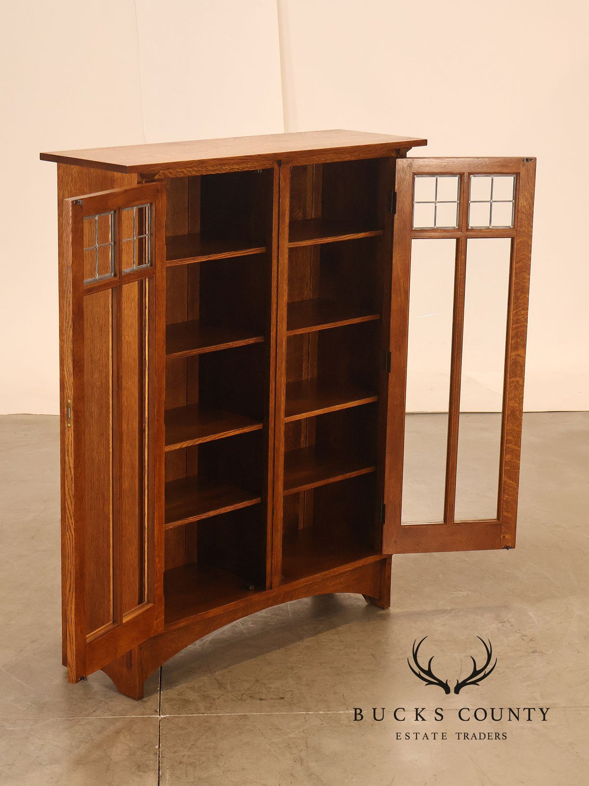 Stickley Mission Collection Harvey Ellis Oak Bookcase